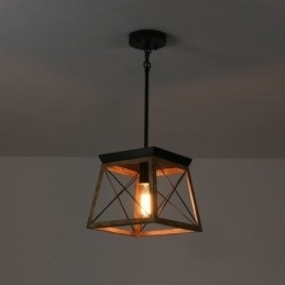 Designer Touch Decorative Vintage Style Single Light Pendant Light