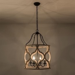 Designer Touch Decorative Vintage Style 4 Light Lantern Pendant Light