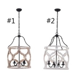 Designer Touch Decorative Vintage Style 4 Light Lantern Pendant Light