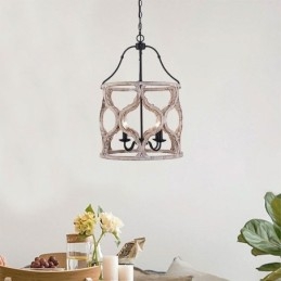 Designer Touch Decorative Vintage Style 4 Light Lantern Pendant Light