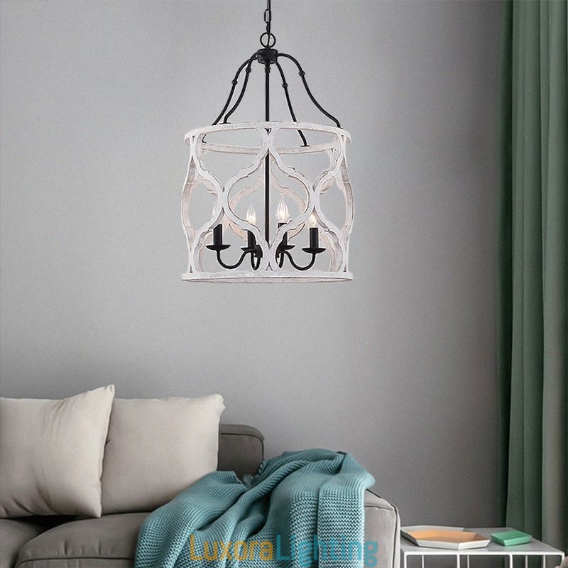 Designer Touch Decorative Vintage Style 4 Light Lantern Pendant Light