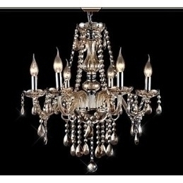 Designer Touch Decorative Modern Contemporary Traditional Classic Vintage Crystal Electroplated Glass Chandelier