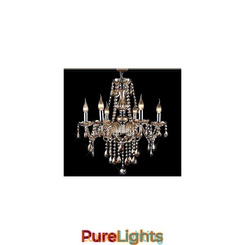Designer Touch Decorative Modern Contemporary Traditional Classic Vintage Crystal Electroplated Glass Chandelier