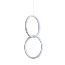 Designer Touch Decorative Mimimalist Double Ring Pendant Light