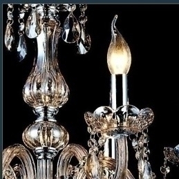 Designer Touch Decorative Modern Contemporary Traditional Classic Vintage Crystal Electroplated Glass Chandelier