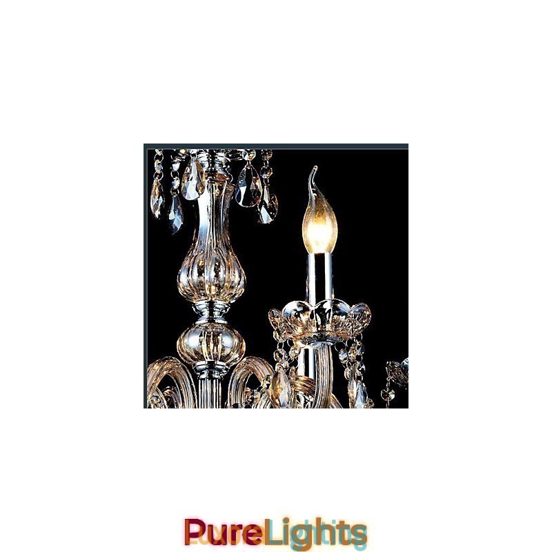 Designer Touch Decorative Modern Contemporary Traditional Classic Vintage Crystal Electroplated Glass Chandelier