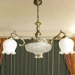 Designer Touch Decorative Traditional Classic Painting Chandelier