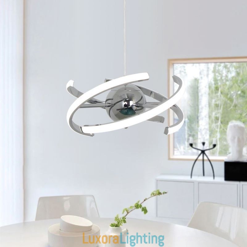 Designer Touch Decorative Swivel Globe Pendant Light Ceiling Lamp