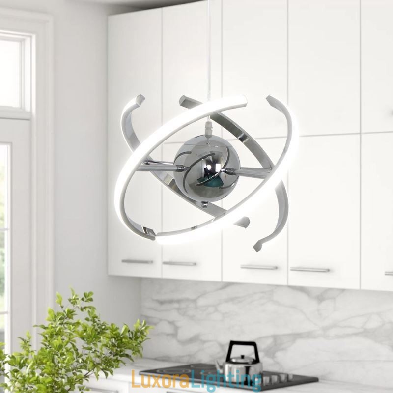 Designer Touch Decorative Swivel Globe Pendant Light Ceiling Lamp