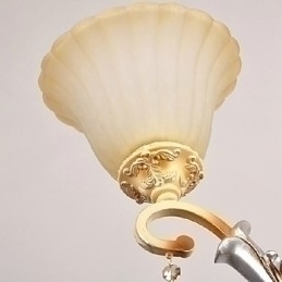 Designer Touch Decorative Traditional Classic Crystal Painting Chandelier