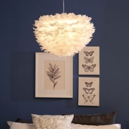 Designer Touch Decorative Pretty Feather Pendant Light Fixture