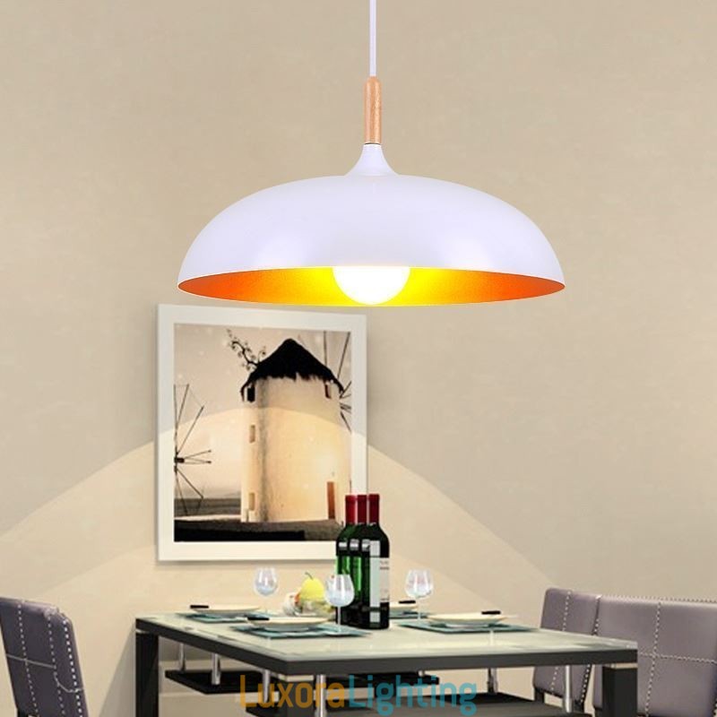 Designer Touch Decorative Modern Pendant Light Minimalist Light Fixture Black White