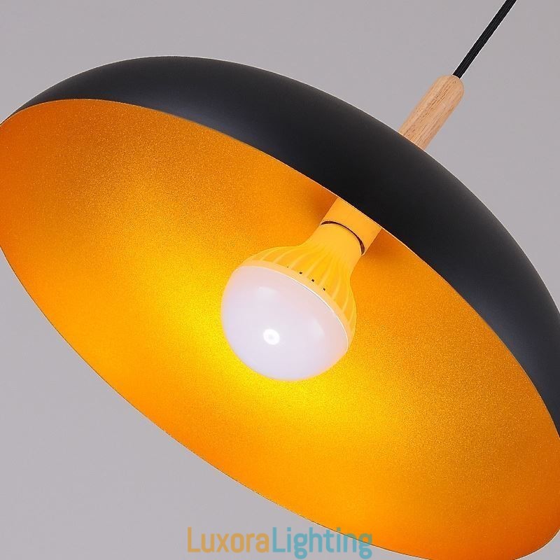 Designer Touch Decorative Modern Pendant Light Minimalist Light Fixture Black White