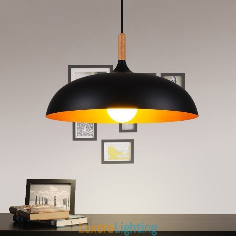 Designer Touch Decorative Modern Pendant Light Minimalist Light Fixture Black White