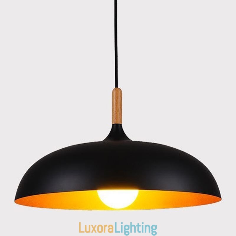 Designer Touch Decorative Modern Pendant Light Minimalist Light Fixture Black White