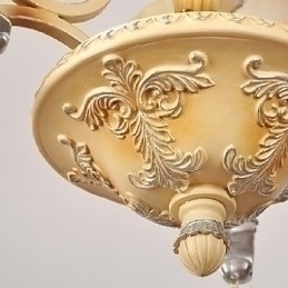 Designer Touch Decorative Traditional Classic Crystal Painting Chandelier