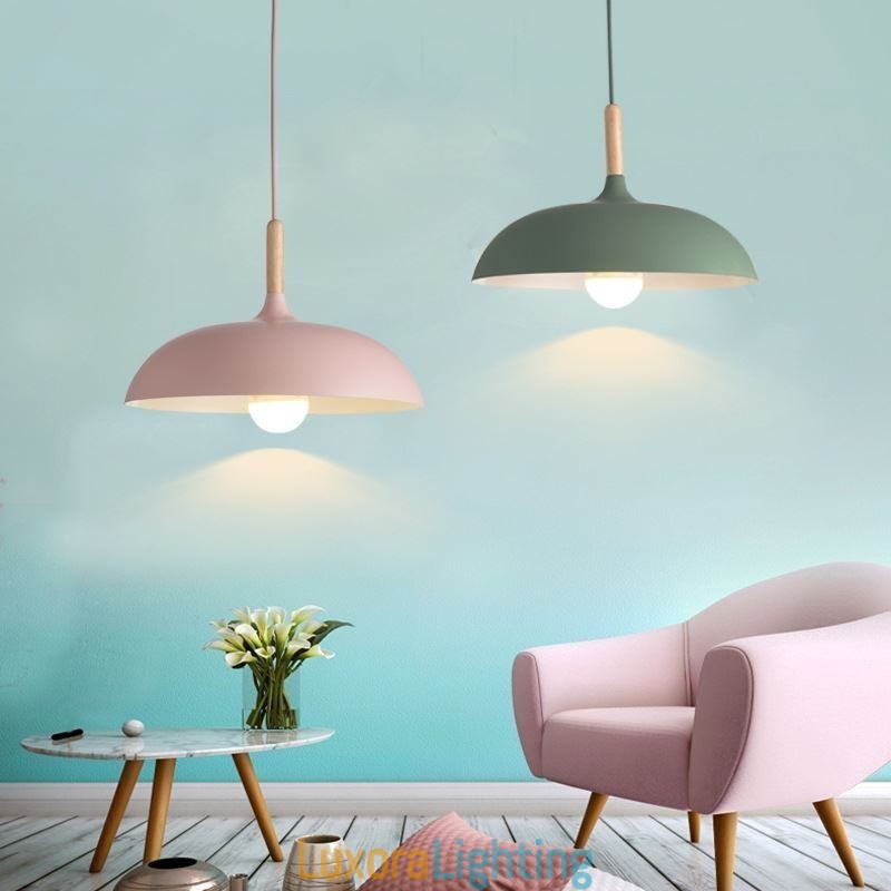Designer Touch Decorative Modern Pendant Light Colorful Macaron Pendant Lamp