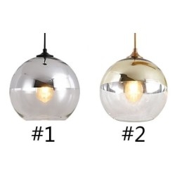 Designer Touch Decorative Creative Iron+Glass Globe Pendant Light Lighting