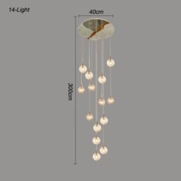 Designer Touch Decorative Glass Pendant Light Creative Glass Globe Loft