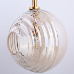 Designer Touch Decorative Glass Pendant Light Creative Glass Globe Loft