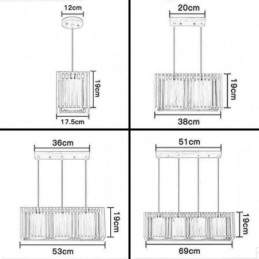 Designer Touch Decorative Minimalist Wood Cage Pendant Light