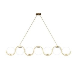 Designer Touch Decorative Modern Glass Globe Pendant Light Minimalist Light Fixture