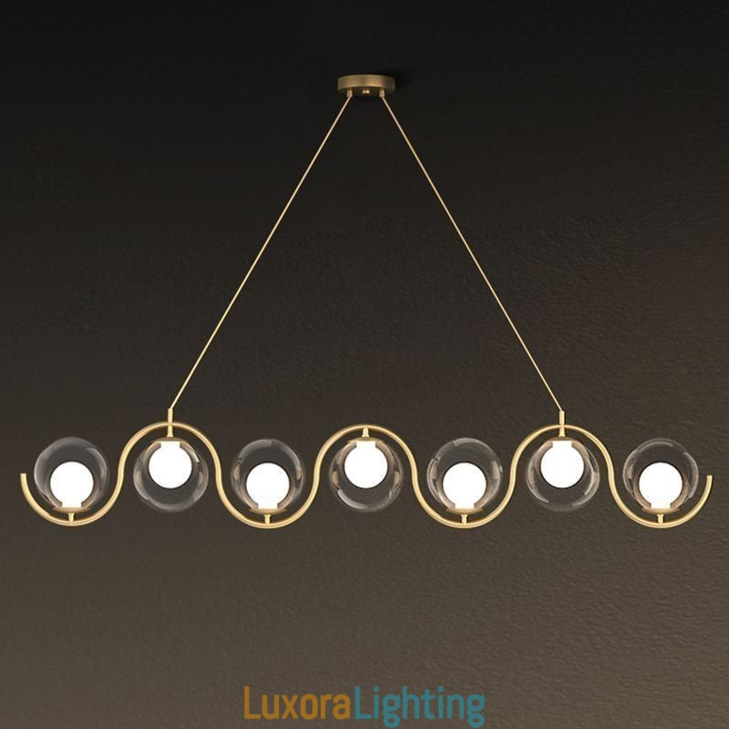 Designer Touch Decorative Modern Glass Globe Pendant Light Minimalist Light Fixture