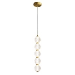 Designer Touch Decorative Pendant Light Acrylic Beaded Lighting