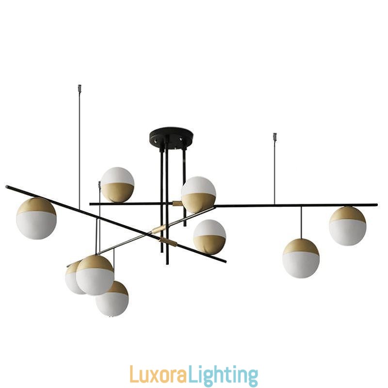 Designer Touch Decorative Glass Ball Chandelier Ceiling Light
