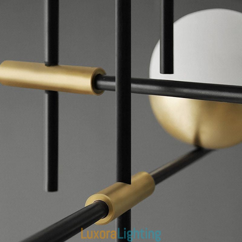 Designer Touch Decorative Glass Ball Chandelier Ceiling Light