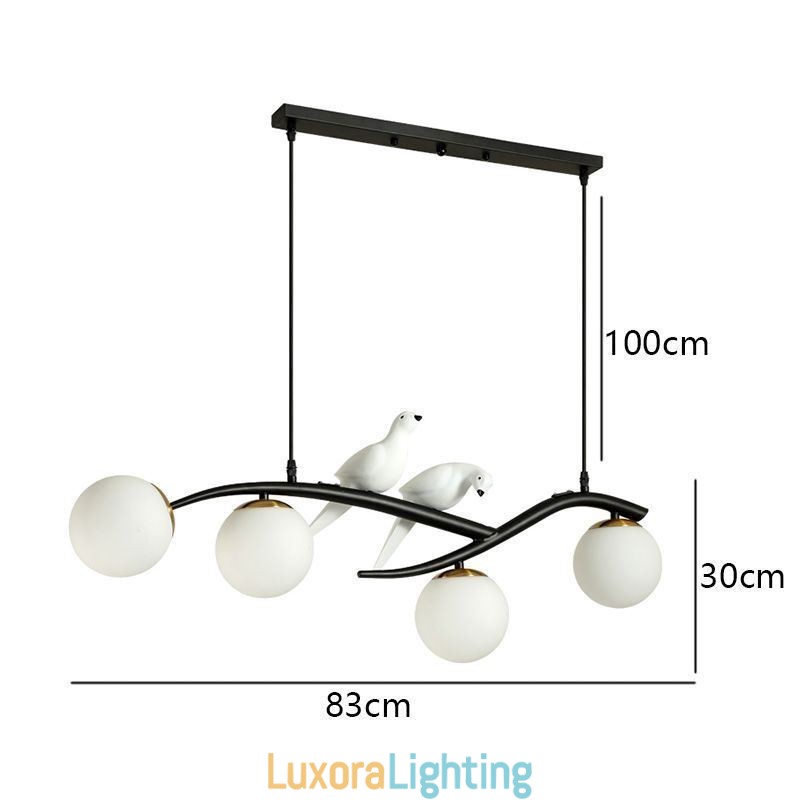 Designer Touch Decorative Modern Minimalist Branch Pendant Light 4 Lamp Light