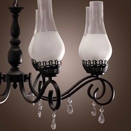 Designer Touch Decorative Traditional Classic Candle Style Painting Chandelier