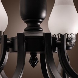 Designer Touch Decorative Traditional Classic Candle Style Painting Chandelier