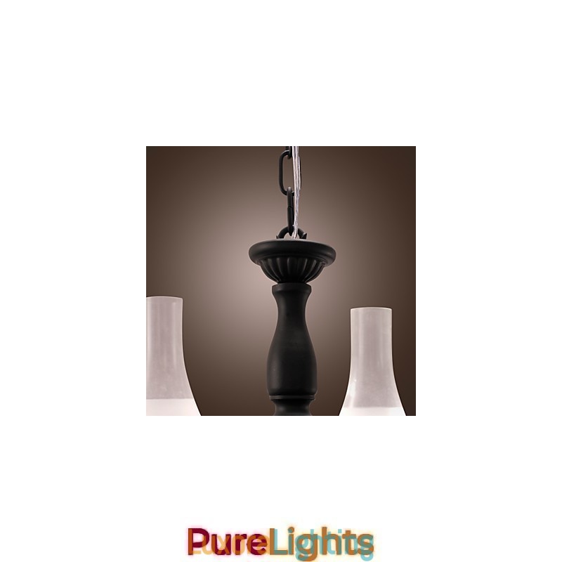 Designer Touch Decorative Traditional Classic Candle Style Painting Chandelier