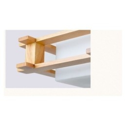 Designer Touch Decorative Creative 3 Lights Oak Pendant Lamp Wood Ceiling Light Cafe