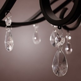 Designer Touch Decorative Traditional Classic Candle Style Painting Chandelier