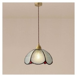 Designer Touch Decorative Minimalist Petal Glass Pendant Light Single Head Glass Pendant Lamp