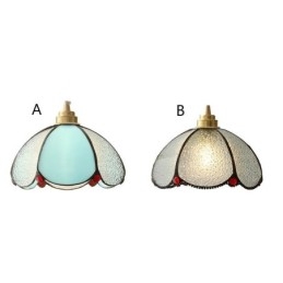 Designer Touch Decorative Minimalist Petal Glass Pendant Light Single Head Glass Pendant Lamp