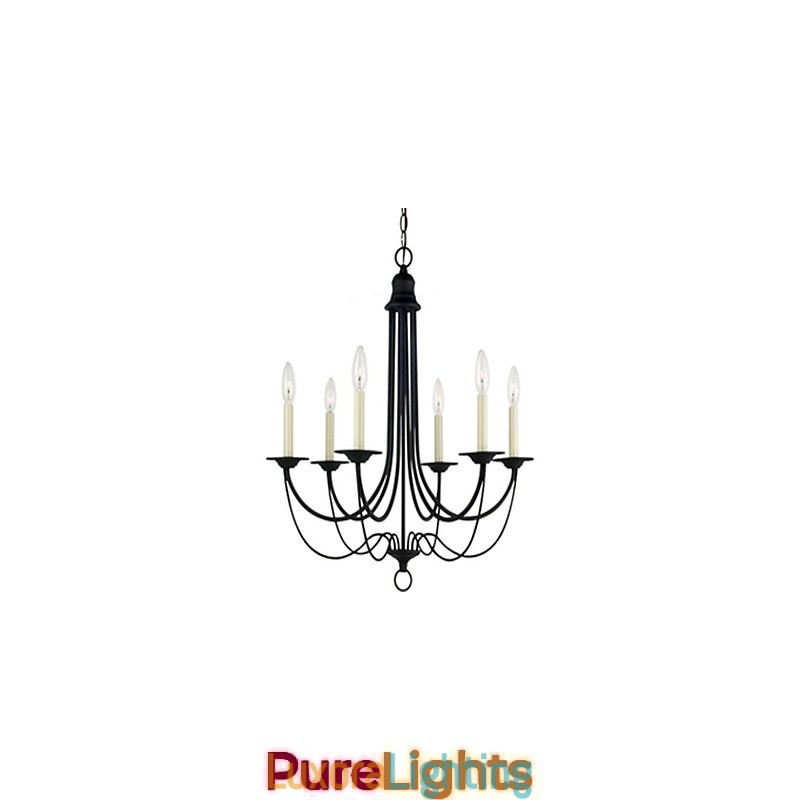 Designer Touch Decorative Electroplated Metal Chandelier