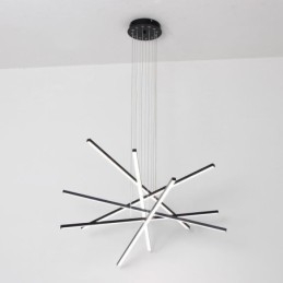 Designer Touch Decorative Linear Suspension Pendant Light Light Fixture