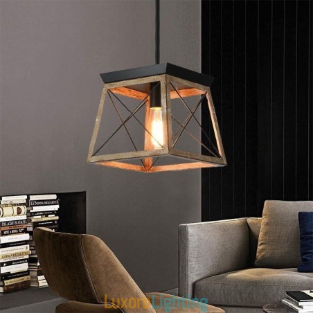 Designer Touch Decorative Vintage Style Single Light Pendant Light
