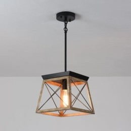 Designer Touch Decorative Vintage Style Single Light Pendant Light