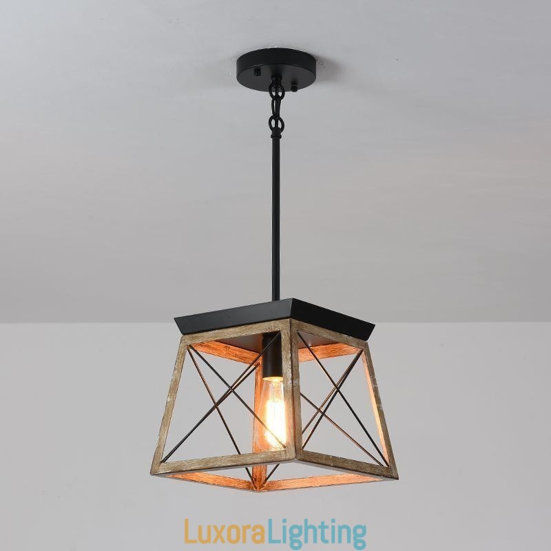 Designer Touch Decorative Vintage Style Single Light Pendant Light