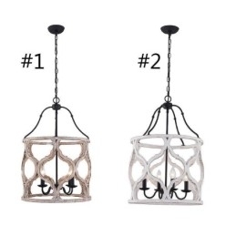 Designer Touch Decorative Vintage Style 4 Light Lantern Pendant Light