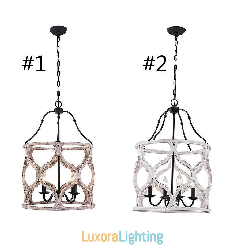 Designer Touch Decorative Vintage Style 4 Light Lantern Pendant Light