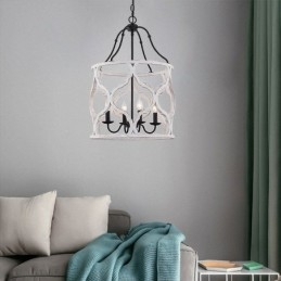 Designer Touch Decorative Vintage Style 4 Light Lantern Pendant Light