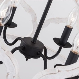 Designer Touch Decorative Vintage Style 4 Light Lantern Pendant Light