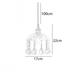 Designer Touch Decorative Modern Mini Glass Pendant Light 1 Light Decoration Light Fixture