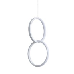 Designer Touch Decorative Mimimalist Double Ring Pendant Light
