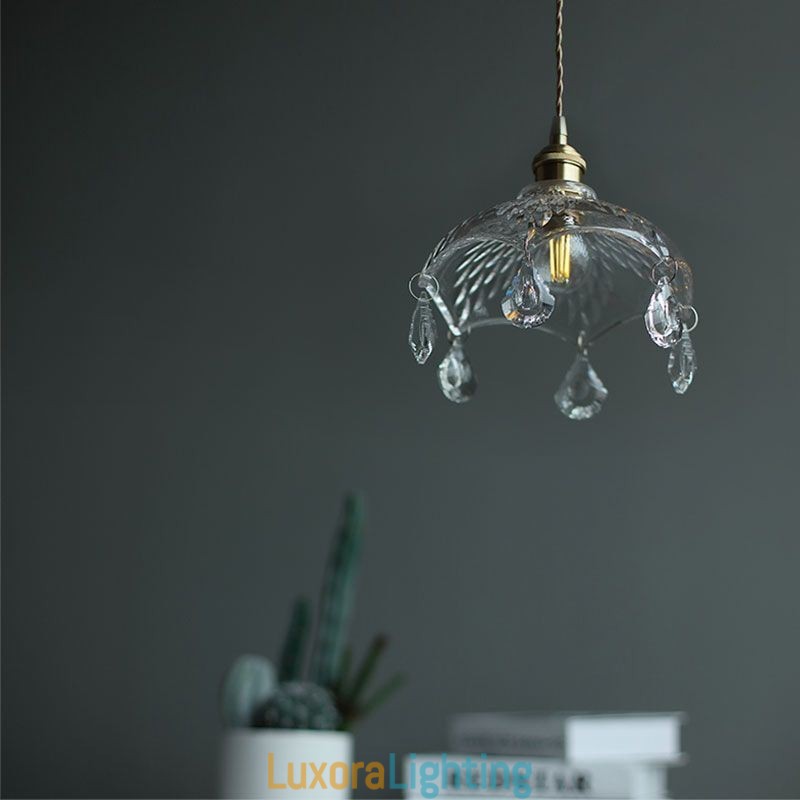 Designer Touch Decorative Modern Minimalist Glass Pendant Lamp Single Light Pendant Light